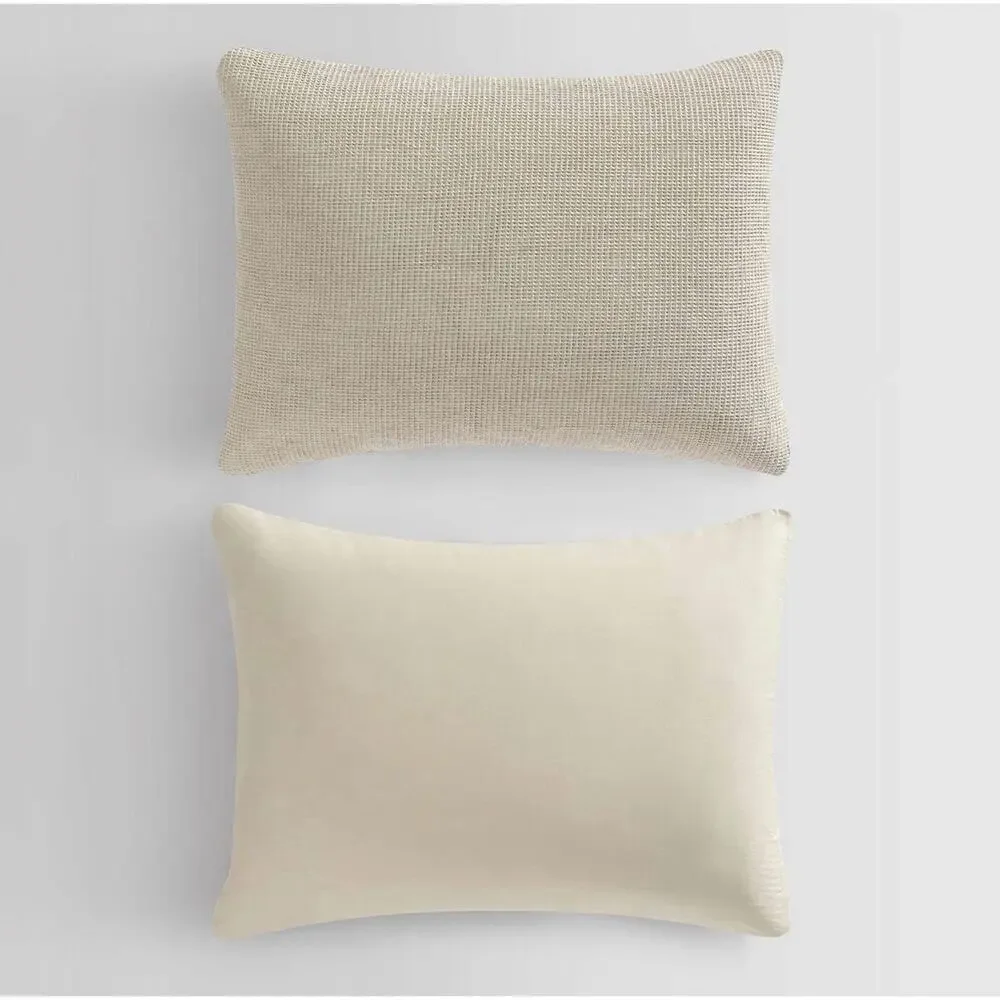 Calvin Klein 3-piece Queen Microwaffle Beige Duvet Cover set modern Cp. @160